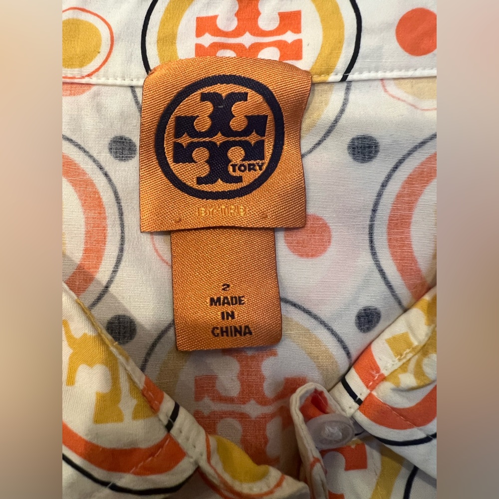 Tory Burch Multicolor Patterned Blouse - image 3